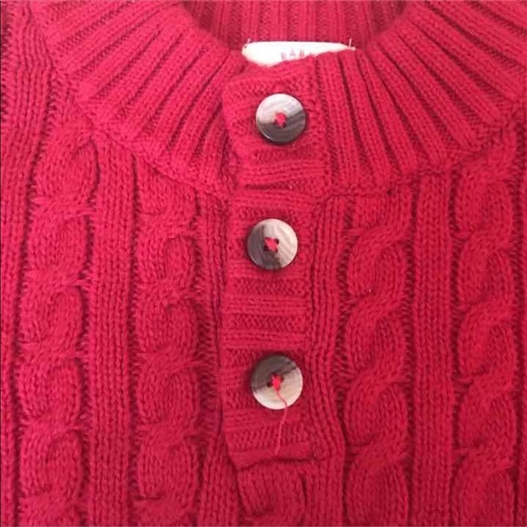 Baby Cat & Jack Red Baby Boy Sweater 12M NWT - Picture 2 of 4